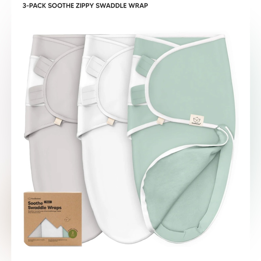 KEA Babies soothe zippy swaddle wrap ￼